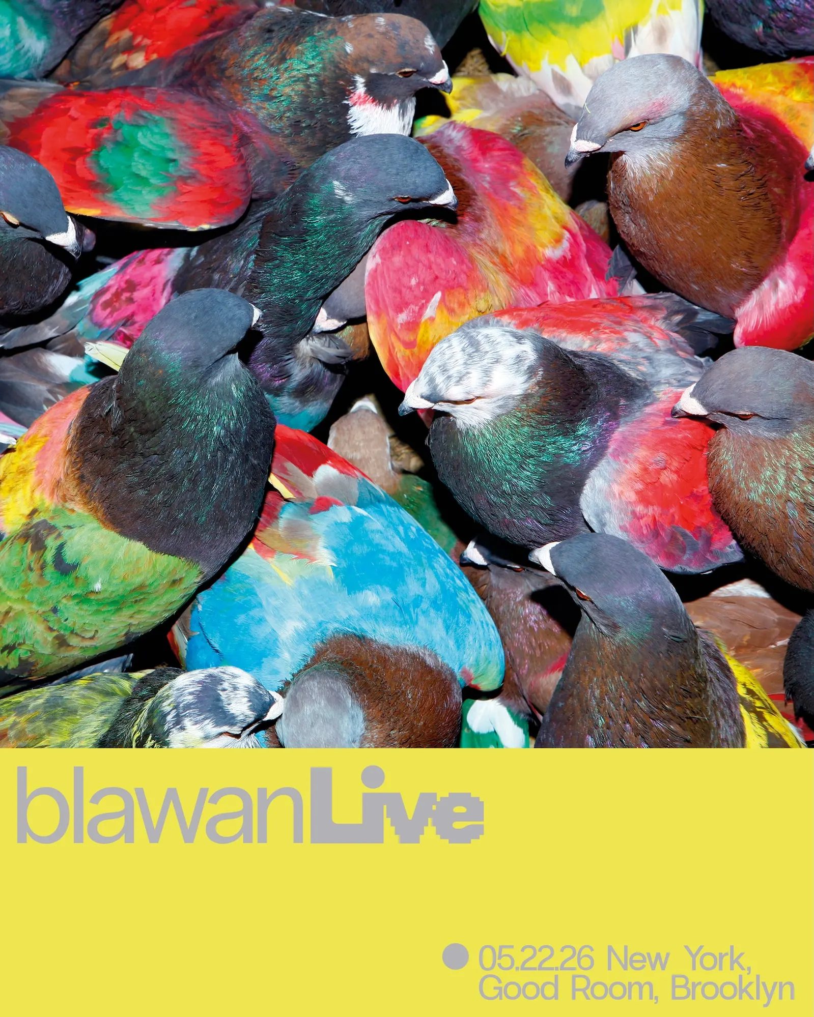 Blawan (live), Emsho, Ike Release, Sploofi, Nicolò Bernardi event flyer