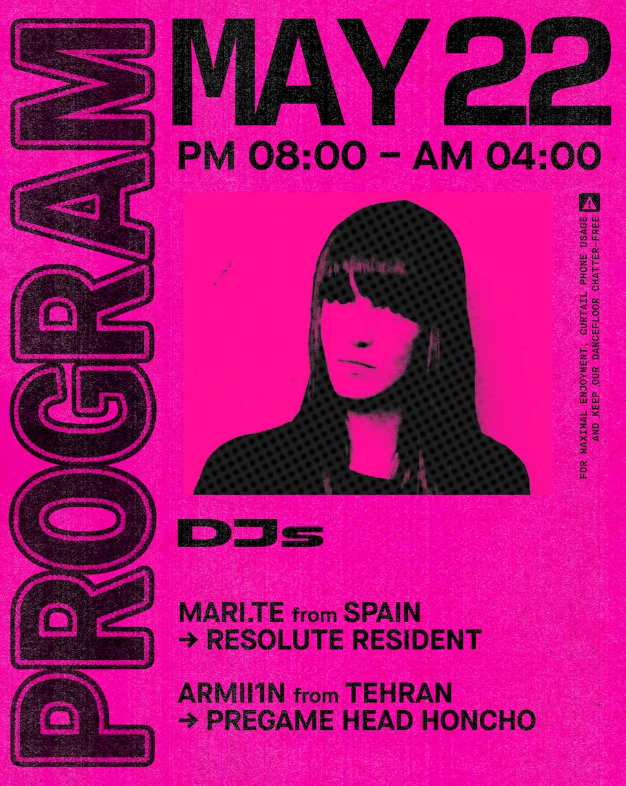 Outer Heaven presents: Mari.te event flyer