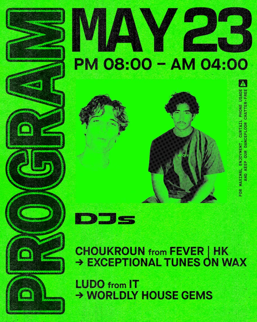 Outer Heaven presents: Ludo + Choukroun event flyer