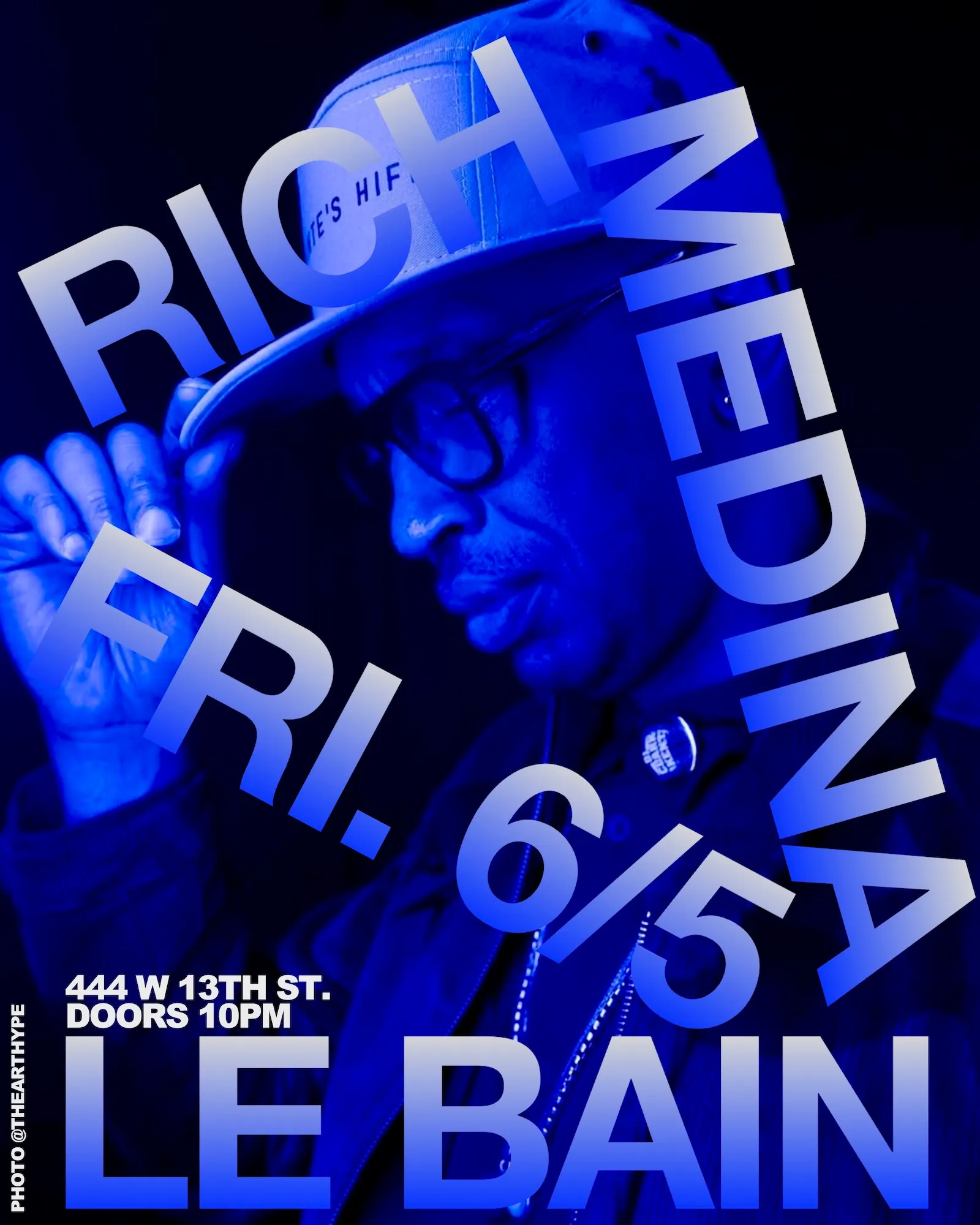 Rich Medina All Night event flyer
