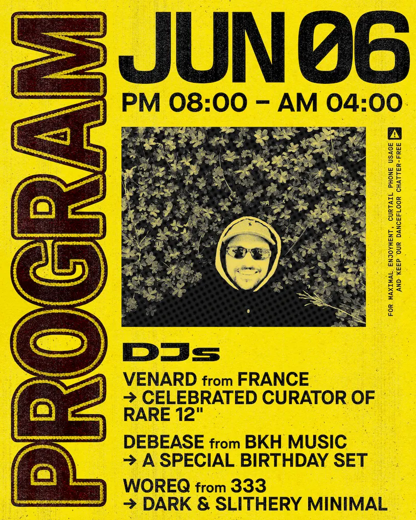 Outer Heaven presents: Venard event flyer