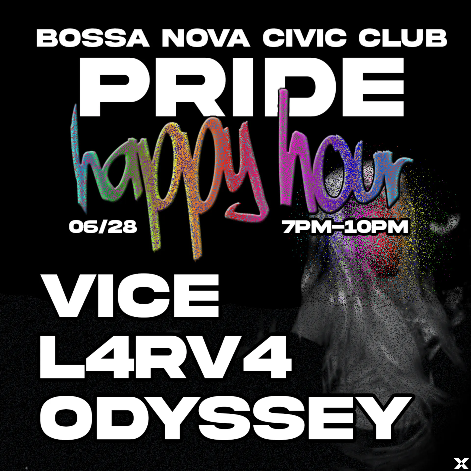Pride Happy Hour with XCANICA* NYC event flyer