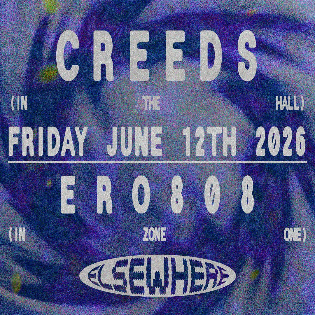 Creeds, ero808 event flyer