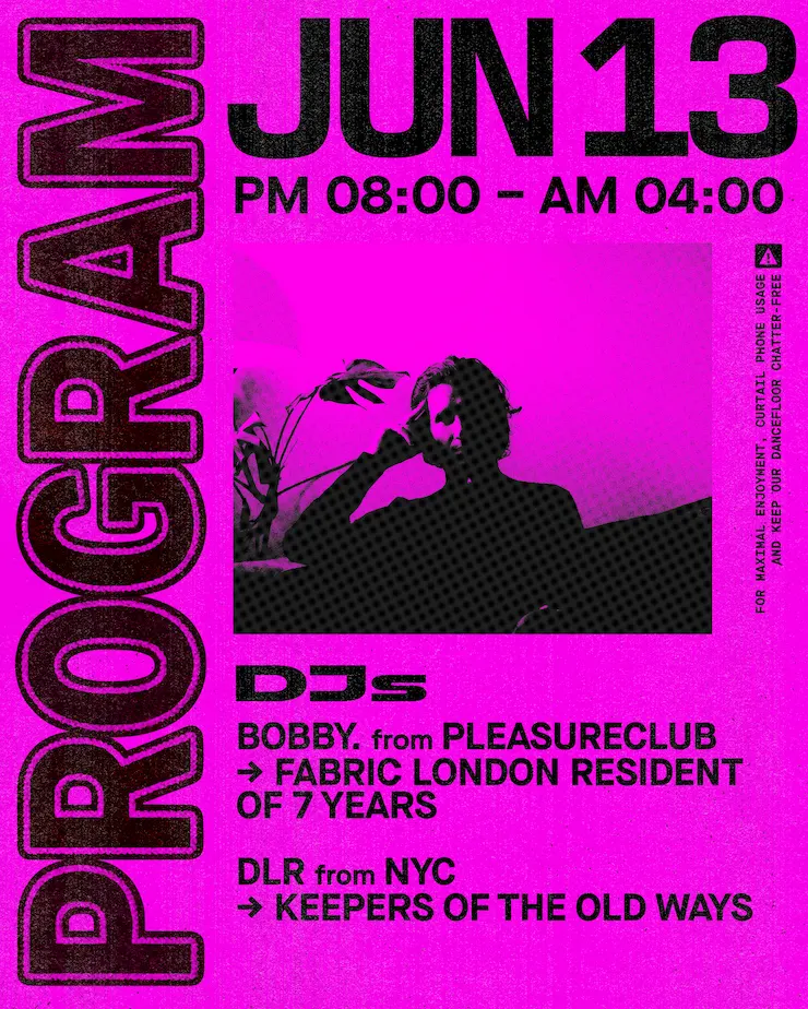 Outer Heaven presents: Bobby event flyer