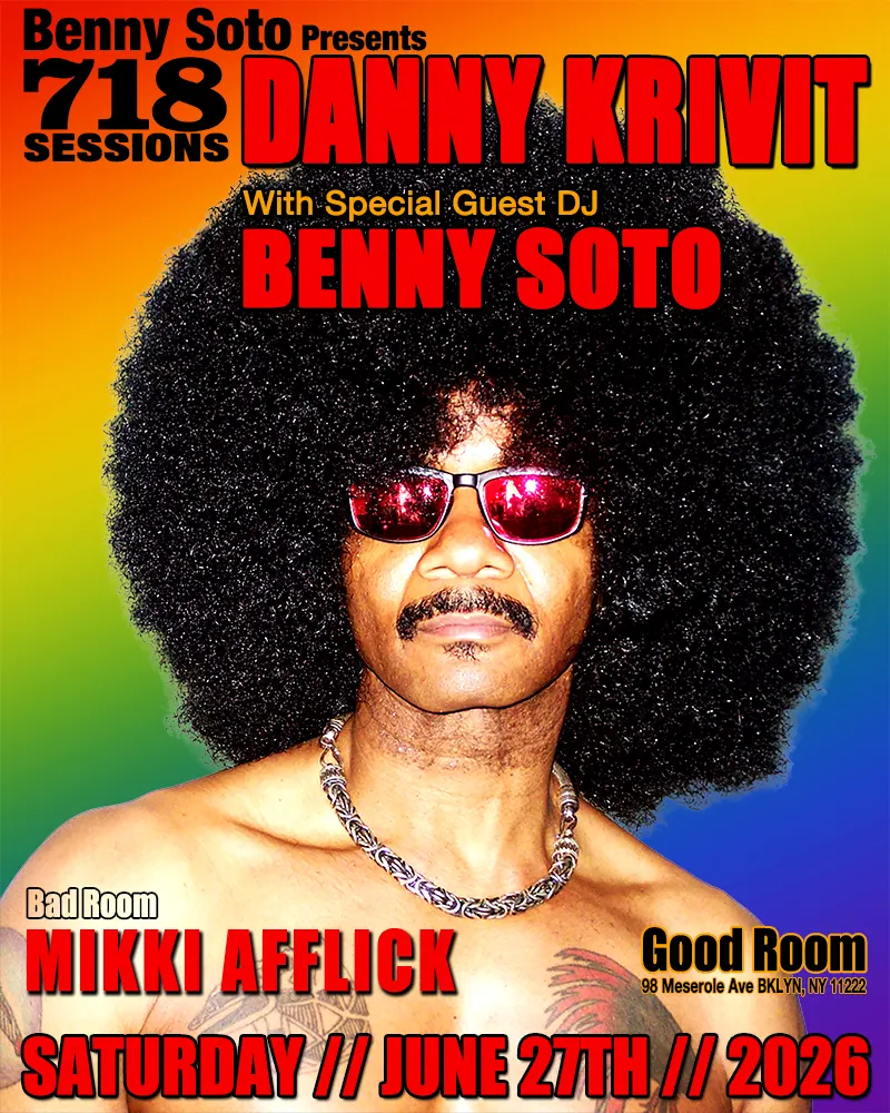 718 Sessions Pride Celebration 2026 event flyer