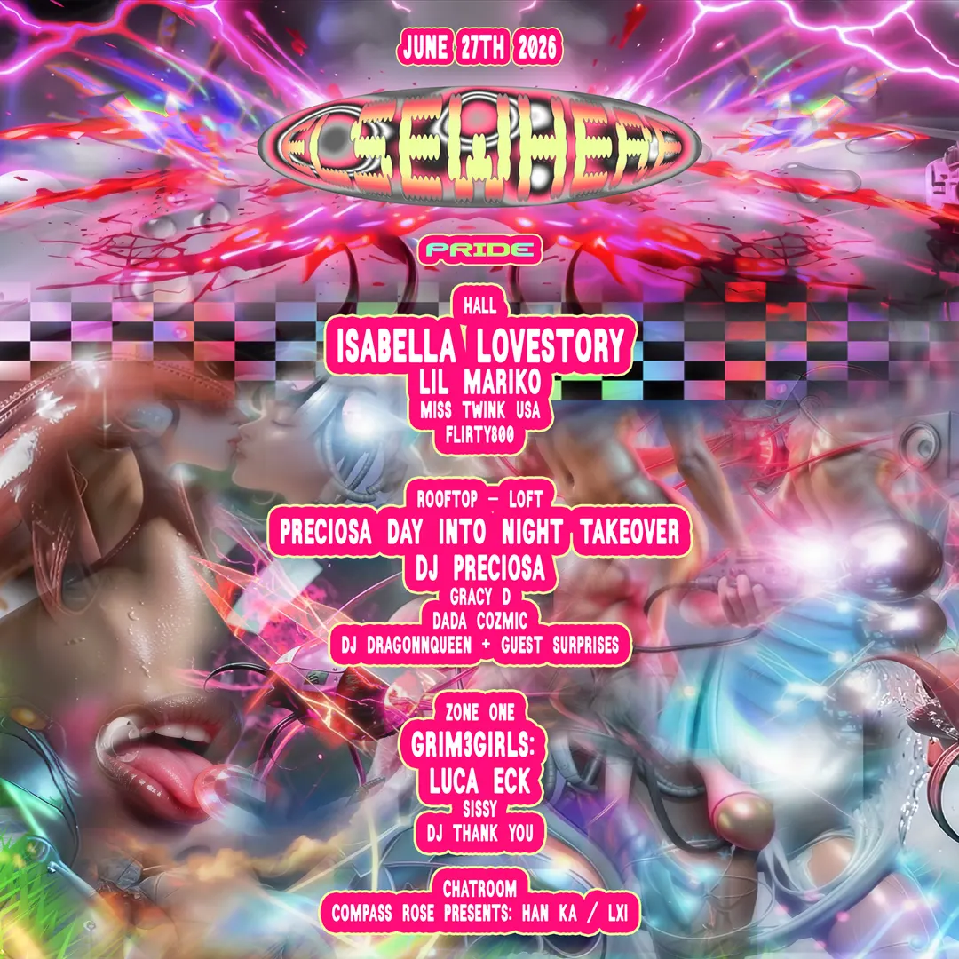 Elsewhere Pride: Isabella Lovestory, Lil Mariko, DJ Preciosa + more event flyer