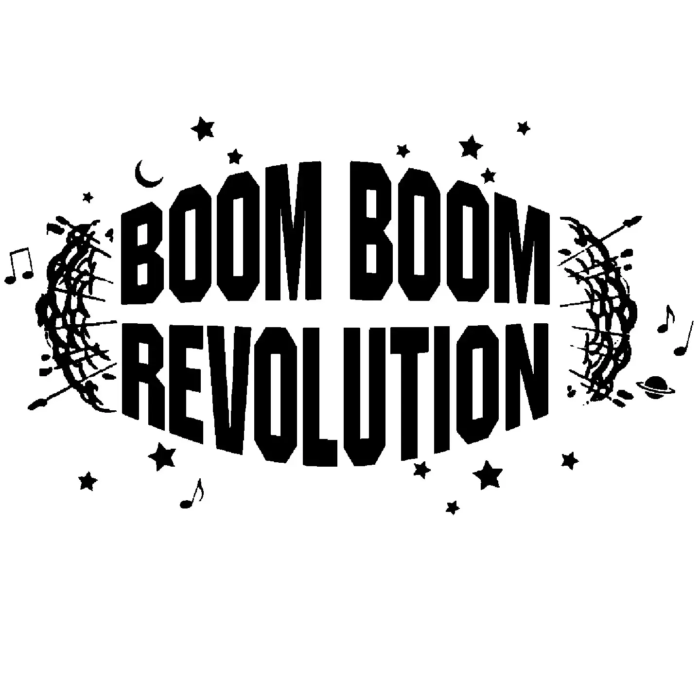 BOOM BOOM REVOLUTION event flyer