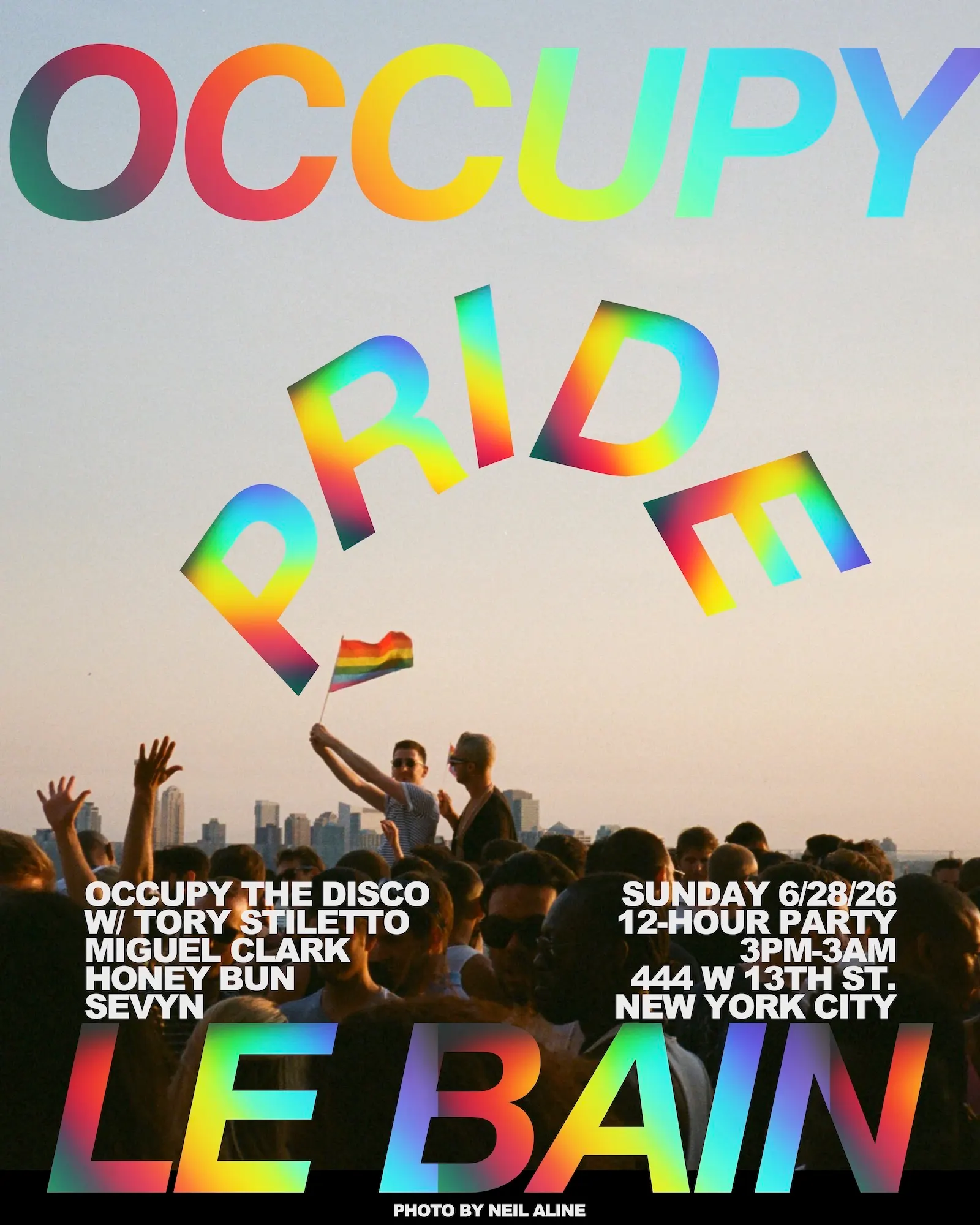 OCCUPY PRIDE by Occupy The Disco event flyer