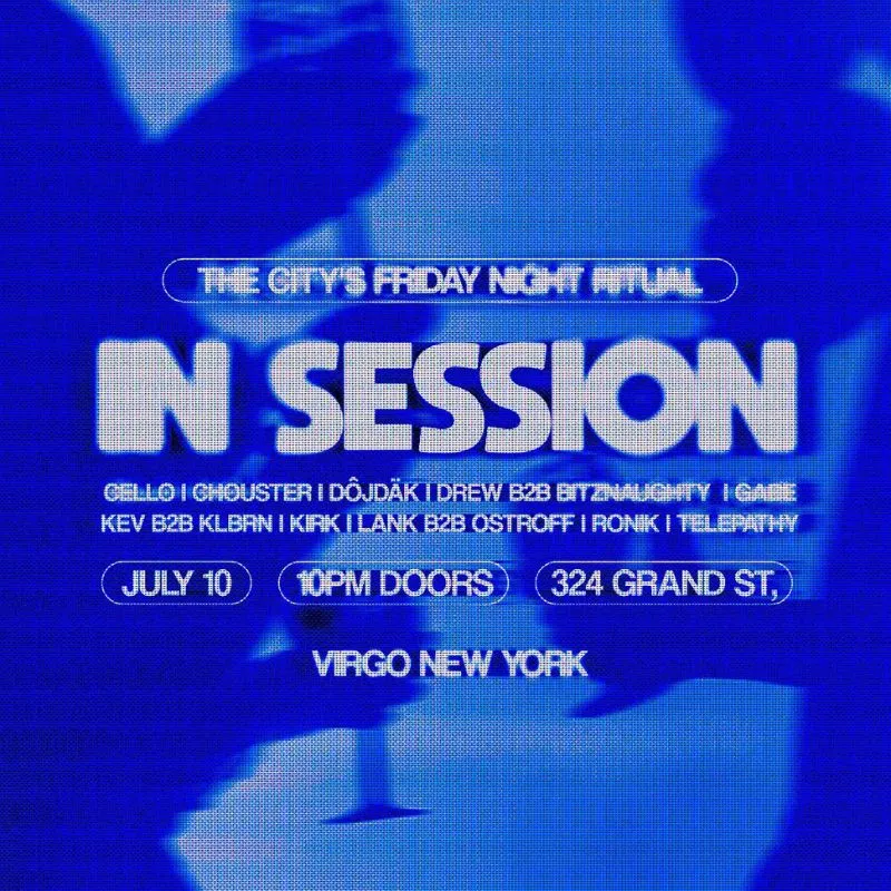 In Session 07/10 event flyer