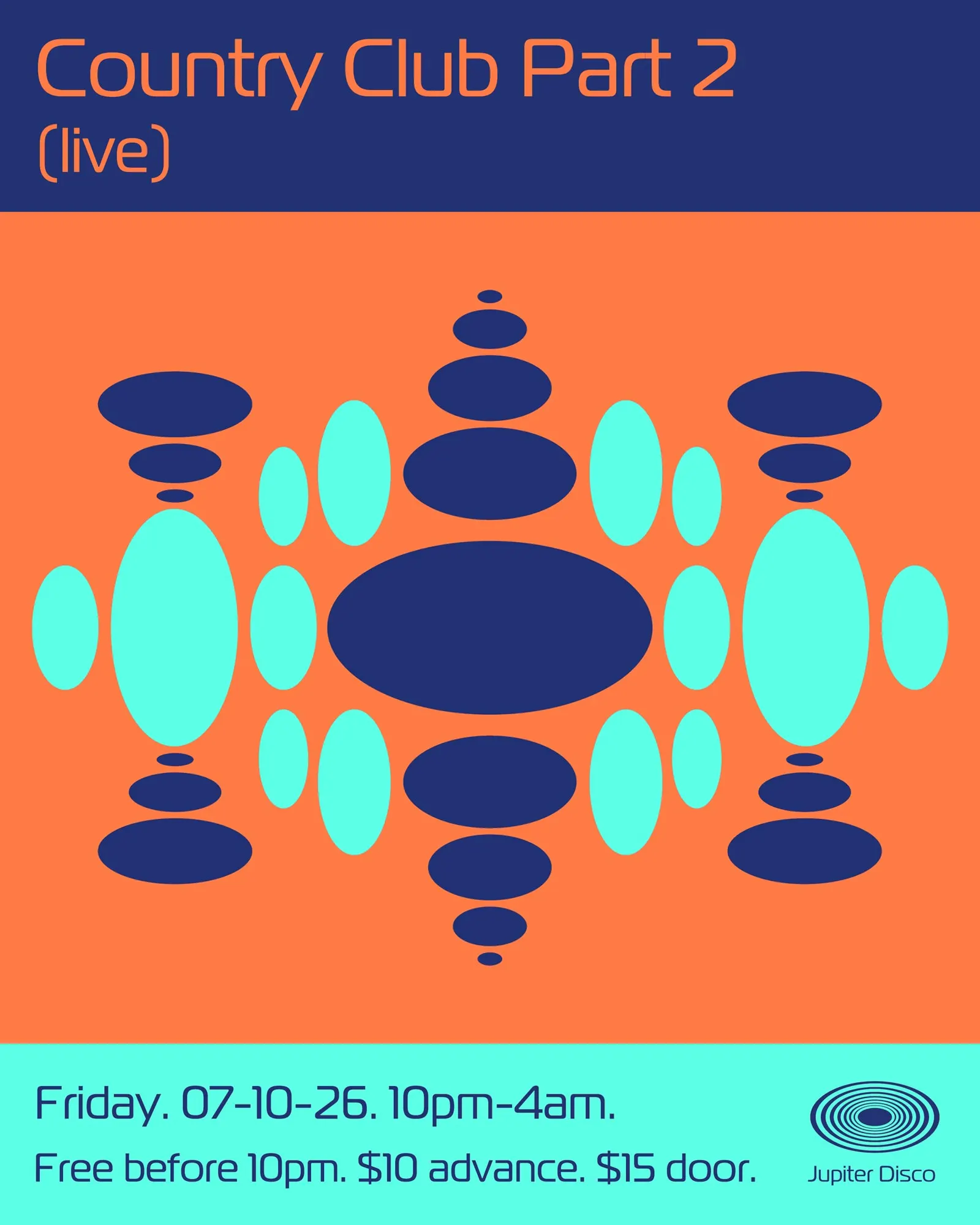 Country Club Pt. 2 (live) event flyer