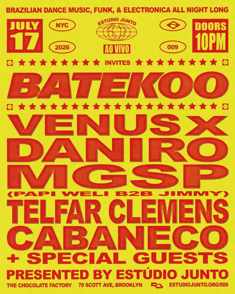 Estúdio Junto x BATEKOO:  AO VIVO 009 event flyer