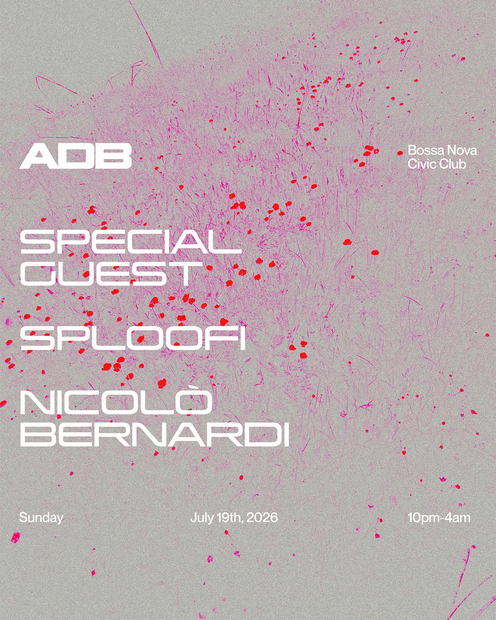 ADB by A Delicate Balance event flyer