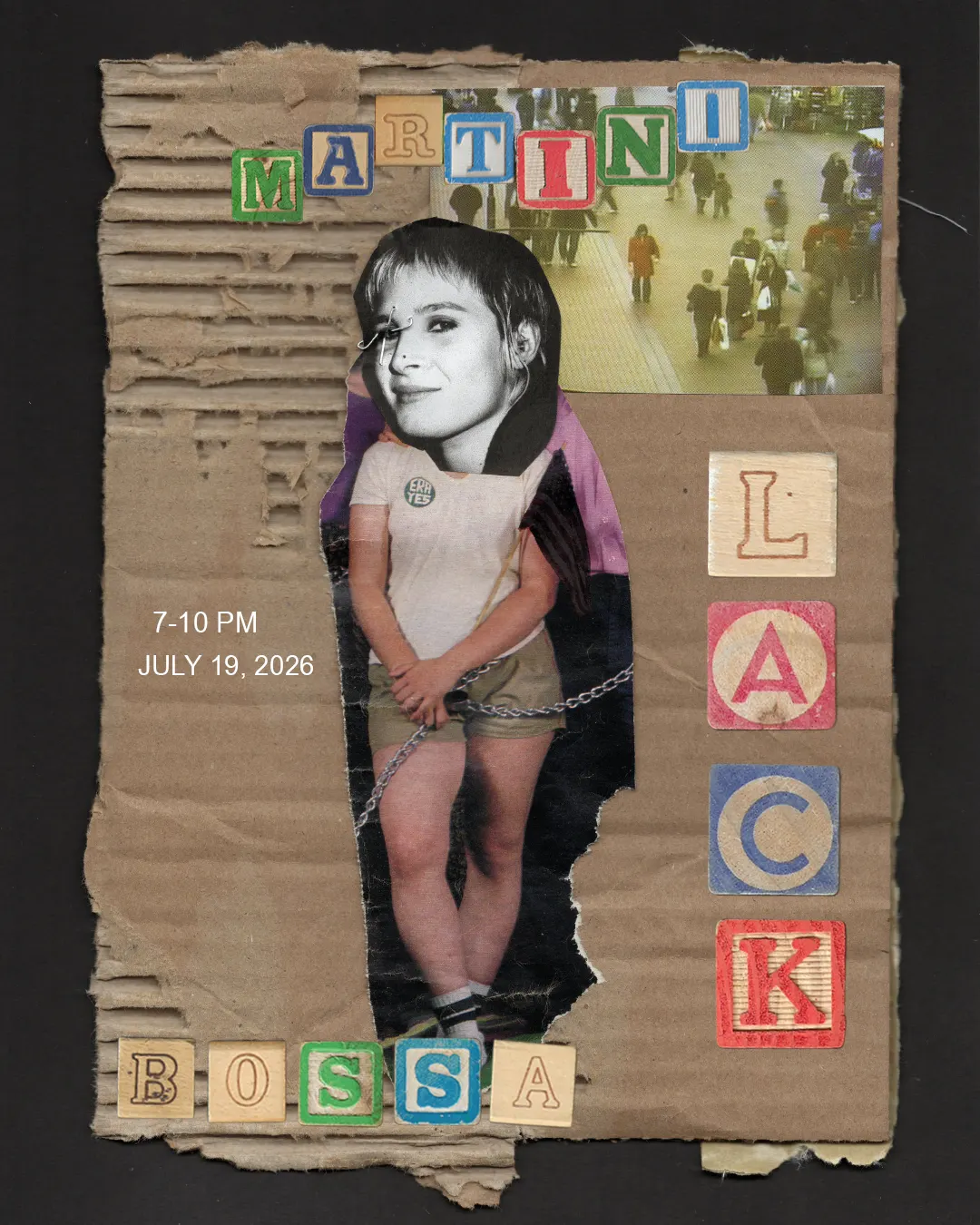 lack - Happy Hour with Martini event flyer