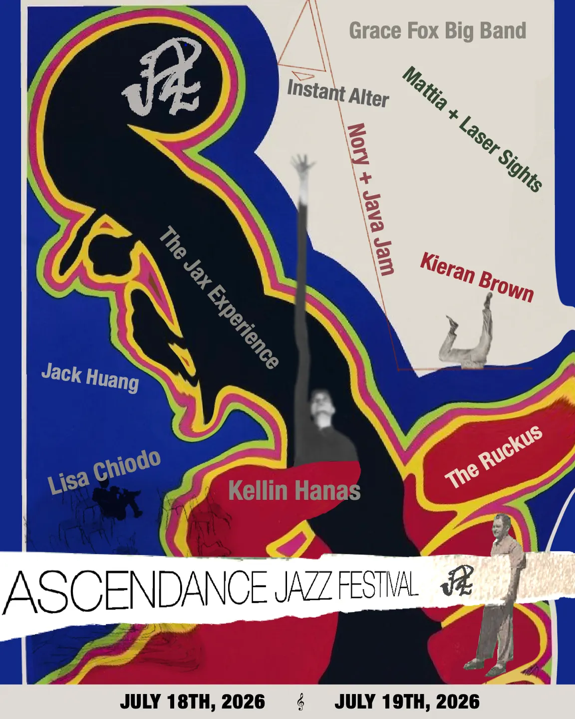 Ascendance Jazz Festival Day 2 event flyer