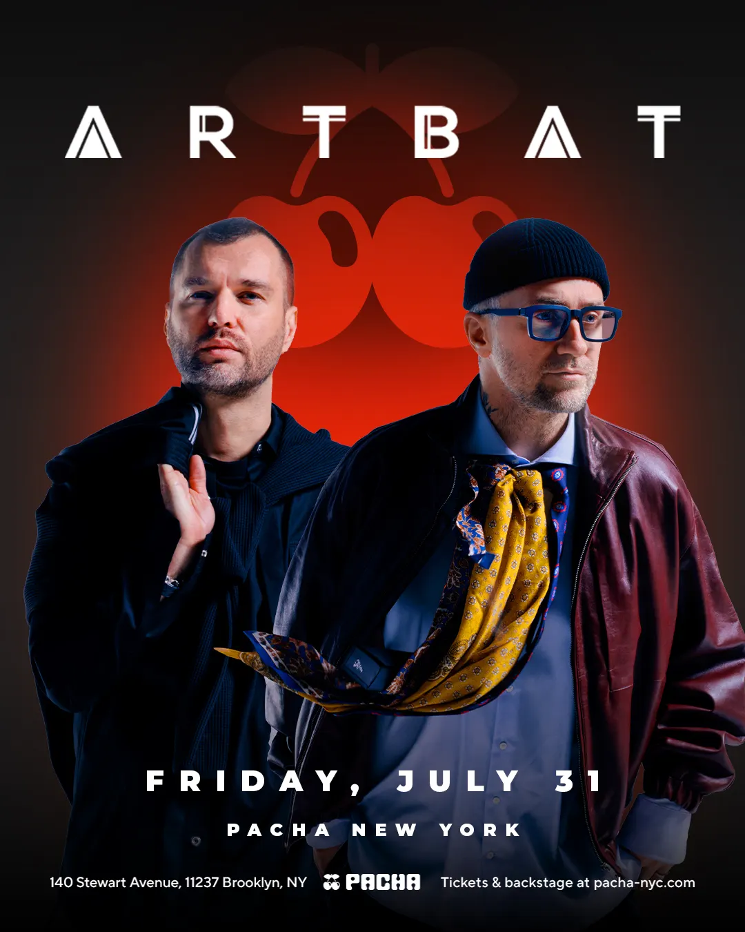 Artbat event flyer