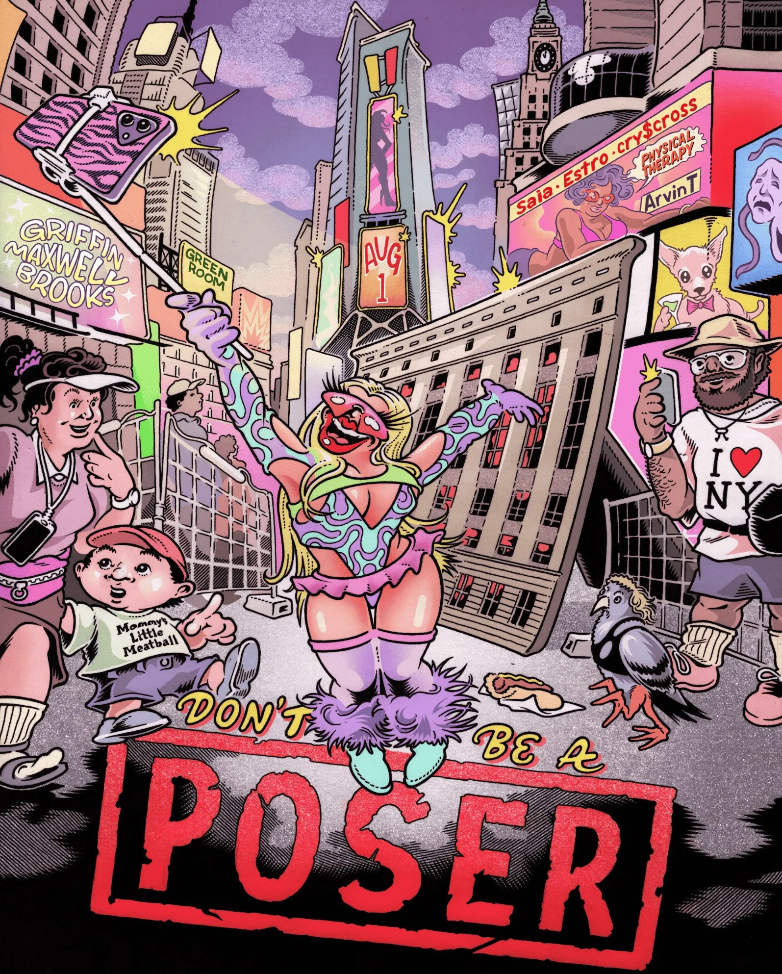 POSER event flyer