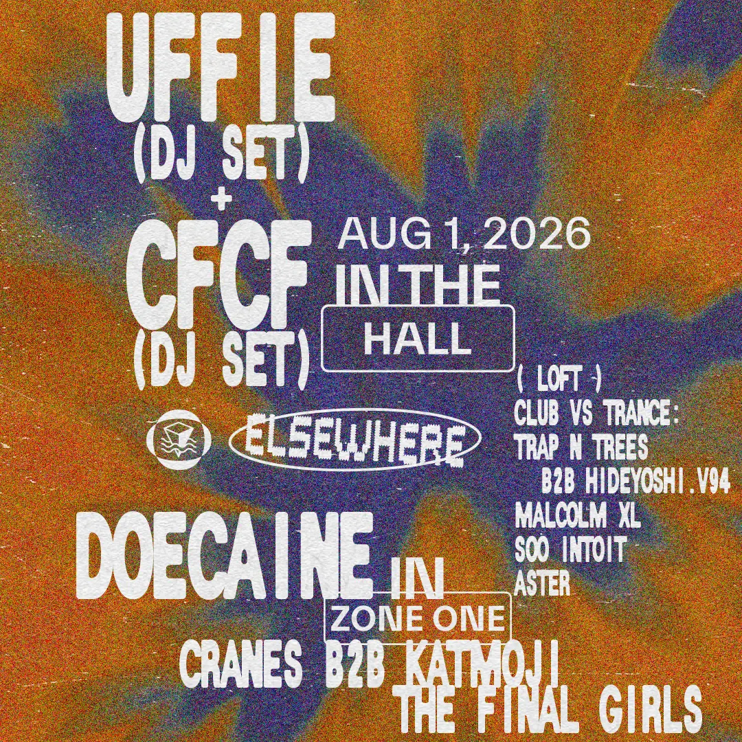 Uffie (DJ Set) + CFCF (DJ Set), Doecaine, CLUB VS TRANCE + more event flyer