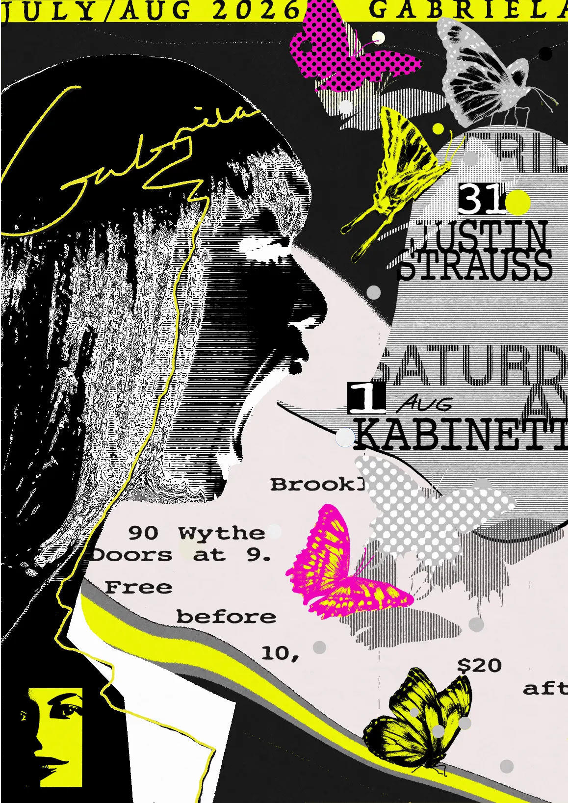 Kabinett // ALL NIGHT LONG event flyer