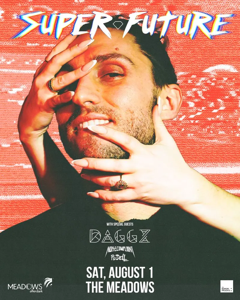 Super Future event flyer
