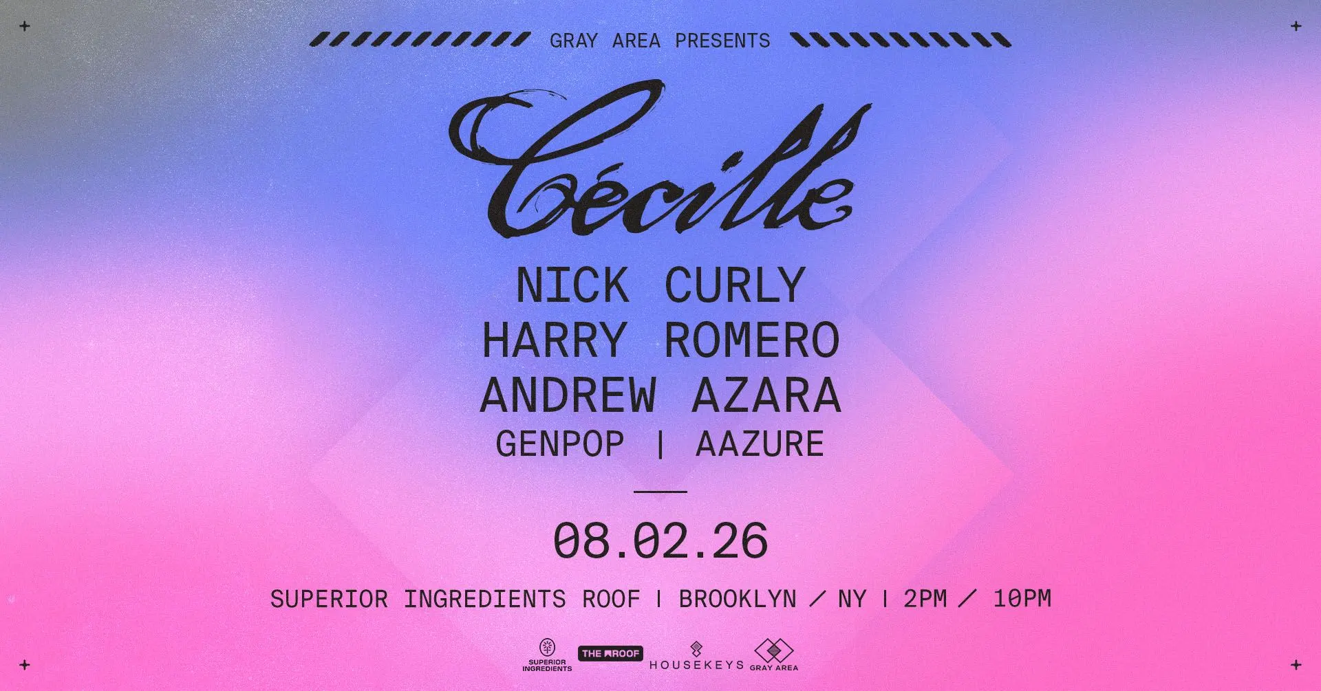 Cécille Records with Nick Curly & Guests event flyer