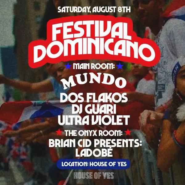 Festival Dominicano: mundo + Brian Cid presents Ladobé event flyer