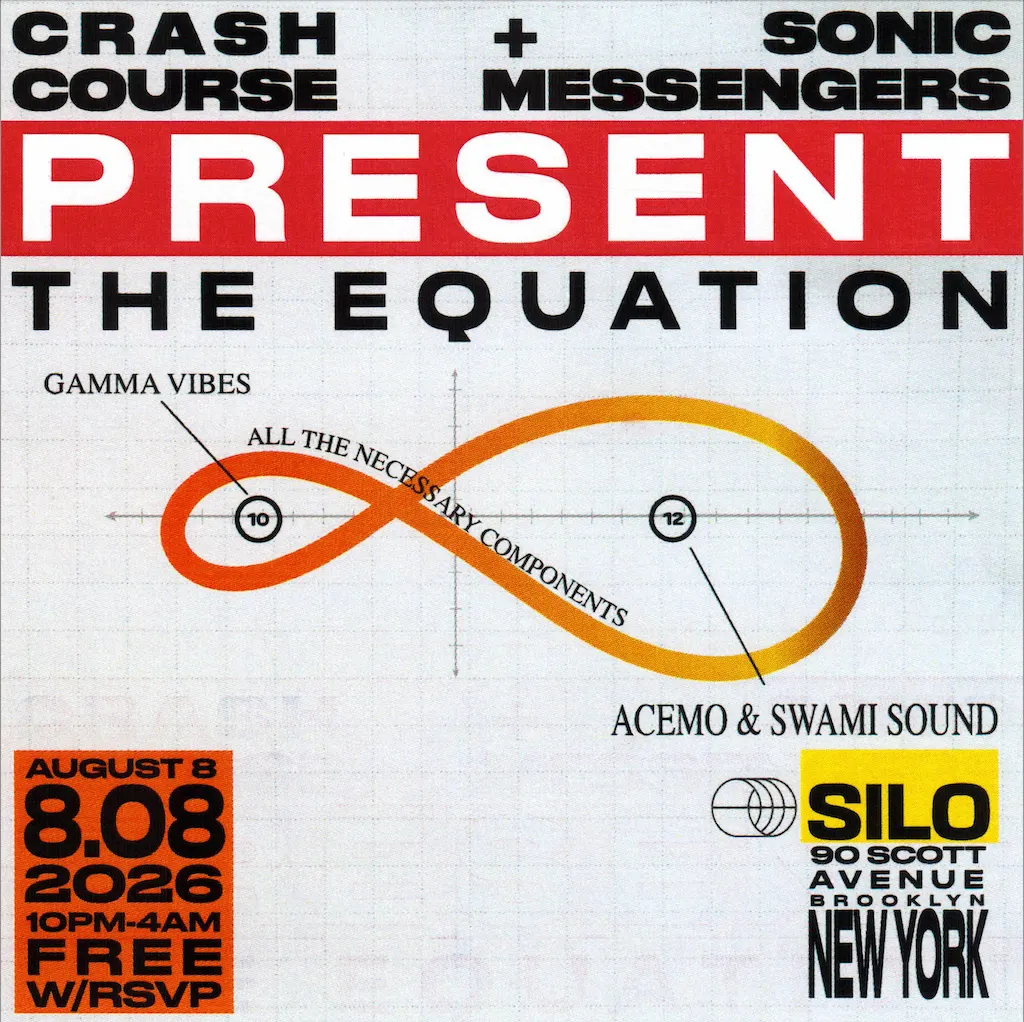 The Equation feat. AceMo b2b Swami Sound [Extended Live Hardware Set] / Gamma Vibes event flyer