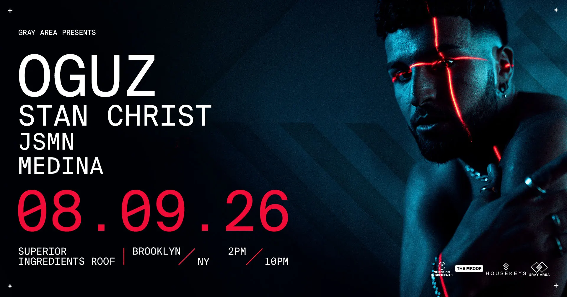 OGUZ with Stan Christ & Guests event flyer